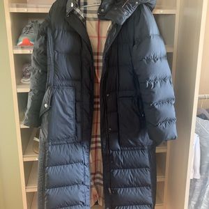 Burberry long jacket no belt